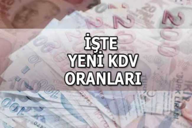 KDV ORANLARI 2023